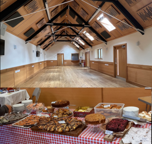 St Edward's Community Hall and YASS food